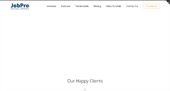 Desktop Screenshot of jobprocentral.com